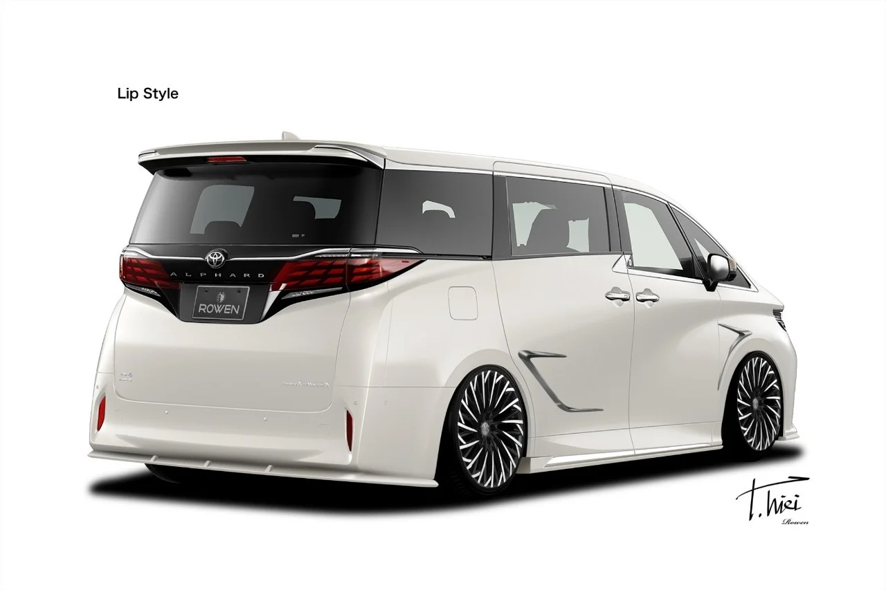 ชุดแต่ง TOYOTA 40ALPHARD Executive Lounge/Z ** Lip style AAHH4#W/AGH4#W 2023/6- Rowen Japan ภาพ 15