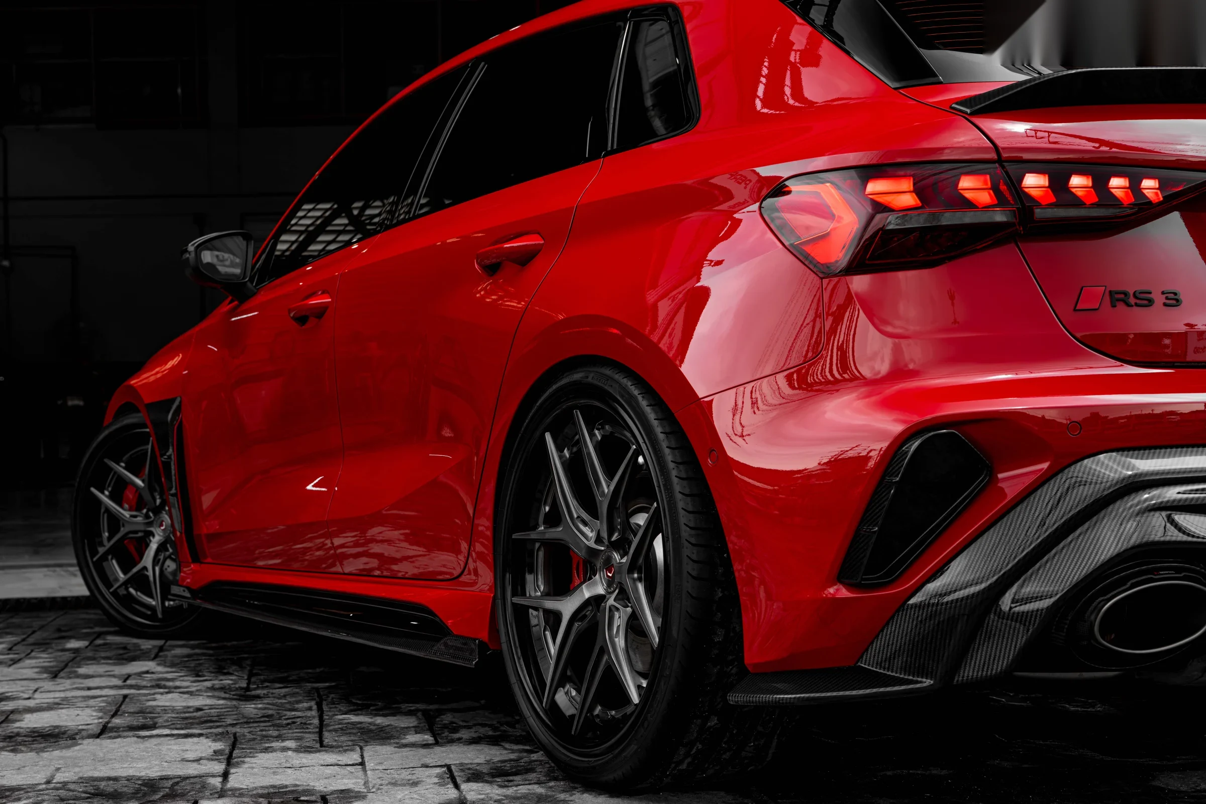 ชุดแต่ง Audi S3 / RS3 Audi RS3 x CT คาร์บอน Prodrive Shop ภาพ 7