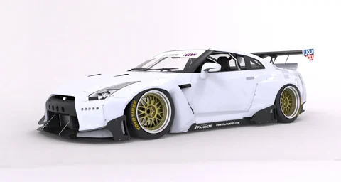 [ตัวเลือกเสริม] ลิ้นกันชนหน้า CFRP - V2.0 NISSAN R35 GT-R Pandem ภาพสินค้า 1