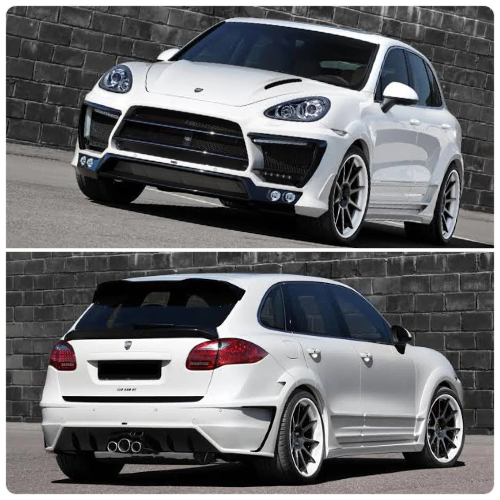 รูปชุดแต่ง ชุดแต่ง Porsche Cayenne 958.1 10 14 Lumma ภาพที่ 11