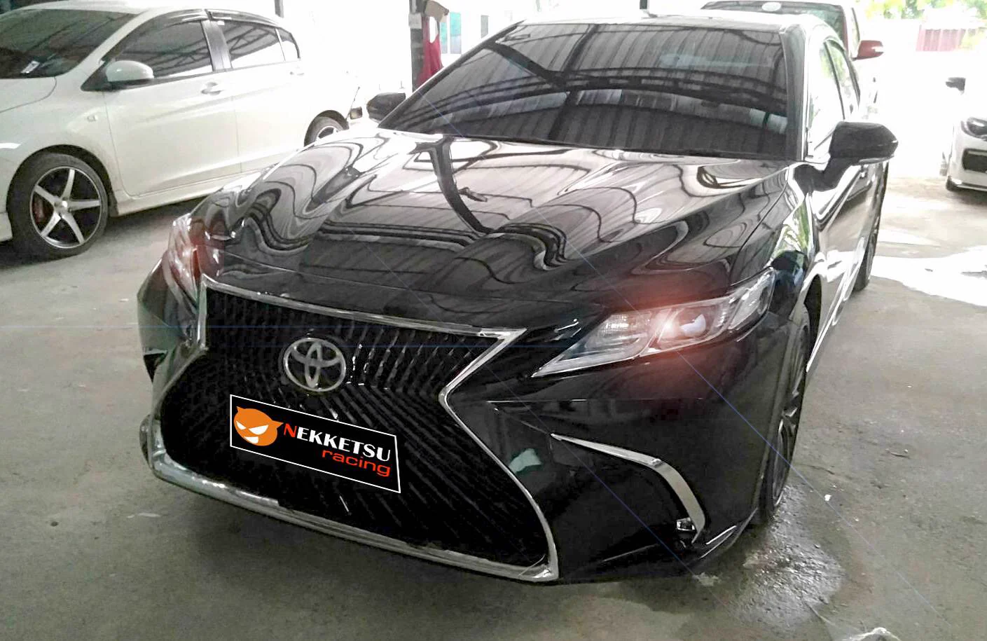 รูปชุดแต่ง ชุดแต่ง Toyota Camry 2018 2024 Lexus V.2 LS ภาพที่ 11
