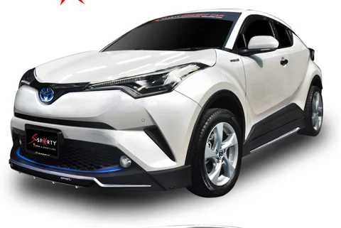 ชุดแต่ง C-HR 2016 – SPORT 1 ภาพรถเต็มคันมุมหน้าจากต้นทาง S-Sporty