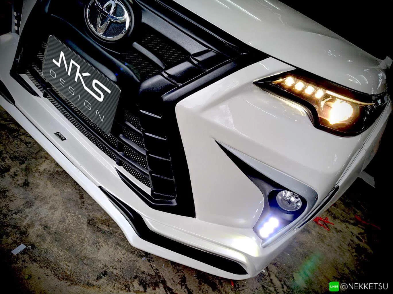 รูปชุดแต่ง ชุดแต่ง Toyota Fortuner 2015 2019 NKS V.1 ภาพที่ 5