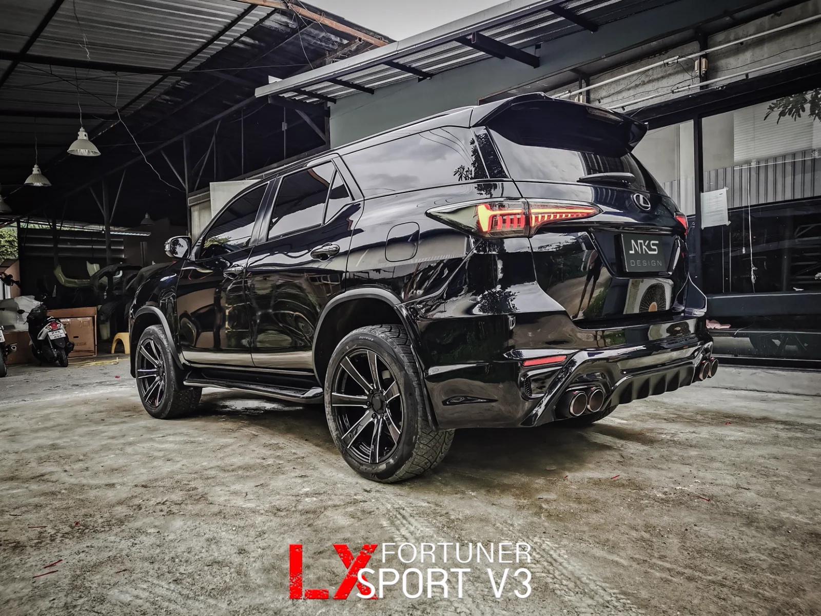 รูปชุดแต่ง ชุดแต่ง Toyota Fortuner 2020 2024 Lexus V.3 ภาพที่ 5