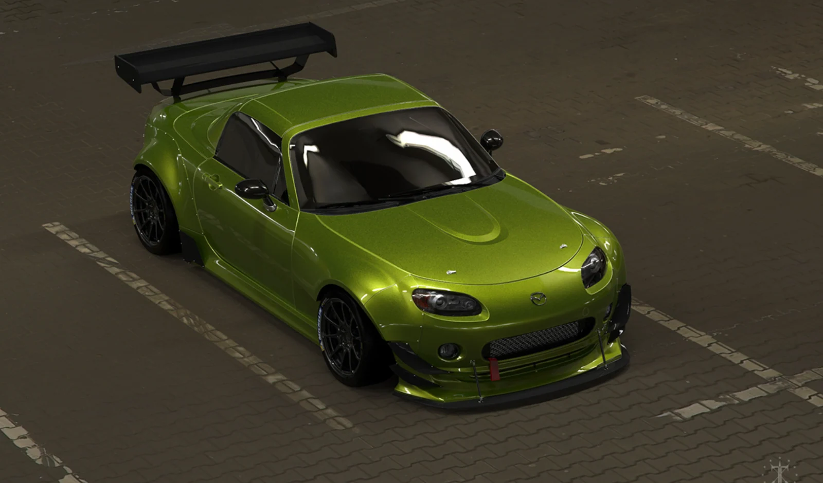 รูปชุดแต่ง ชุดแต่ง Mazda MX5 Rocket Bunny ภาพที่ 12