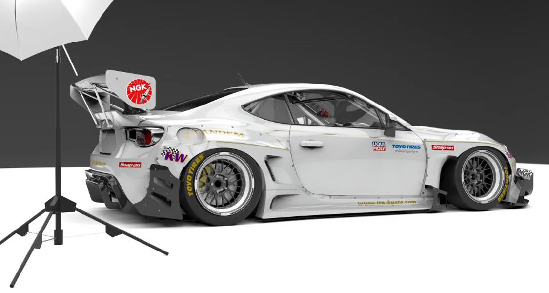 รูปชุดแต่ง ชุดแต่ง Subaru BRZ ZC6 2012 2020 PANDEM RocketBunny V3.5 ภาพที่ 4