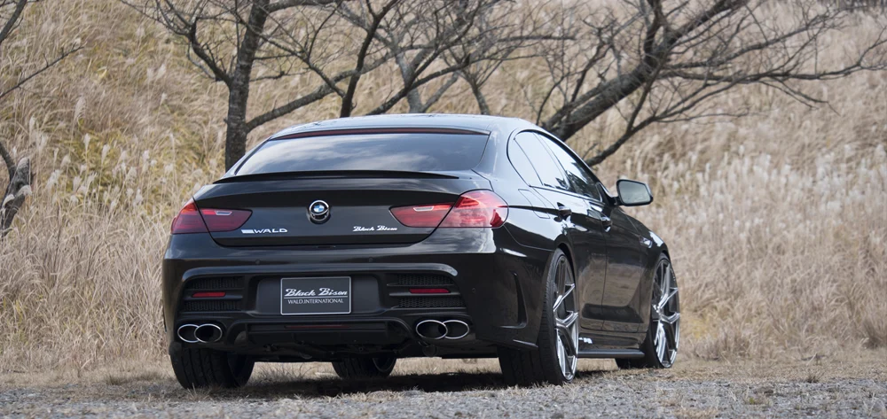 ชุดแต่ง BMW 6 Series Gran Coupe WALD Japan สปอร์ตไลน์ แบล็กไบซัน เอดิชัน ภาพ 10