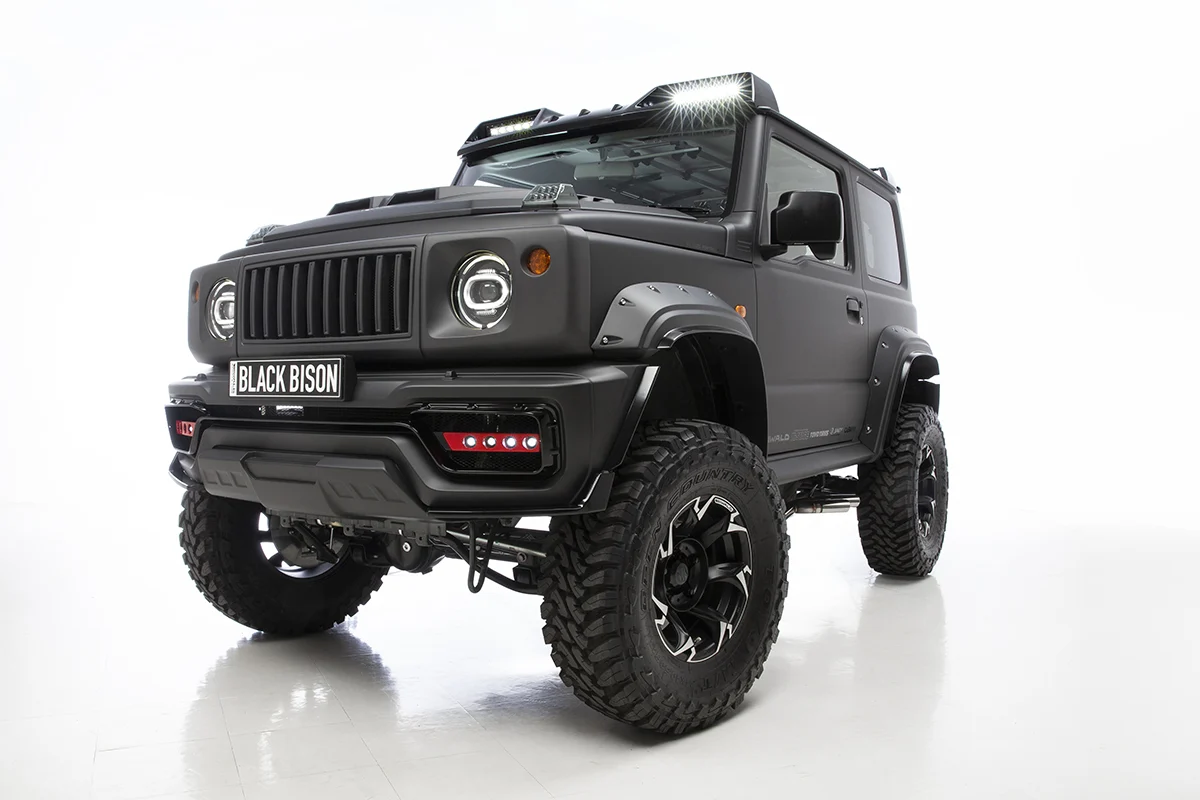 ชุดแต่ง SUZUKI JIMNY SIERRA WALD Japan สปอร์ตไลน์ แบล็กไบซัน เอดิชัน ภาพ 22