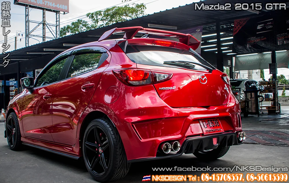 รูปชุดแต่ง ชุดแต่ง Mazda Mazda2 2015 2018 skyactiv GTR ภาพที่ 18