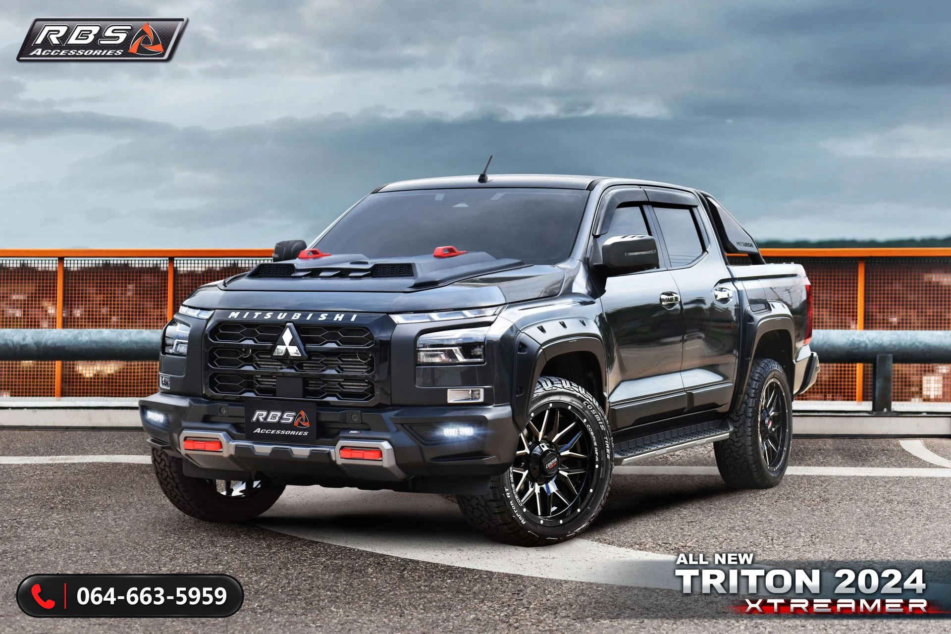 ชุดแต่ง MITSUBISHI TRITON 2024 XTREAMER RBS ภาพ 1