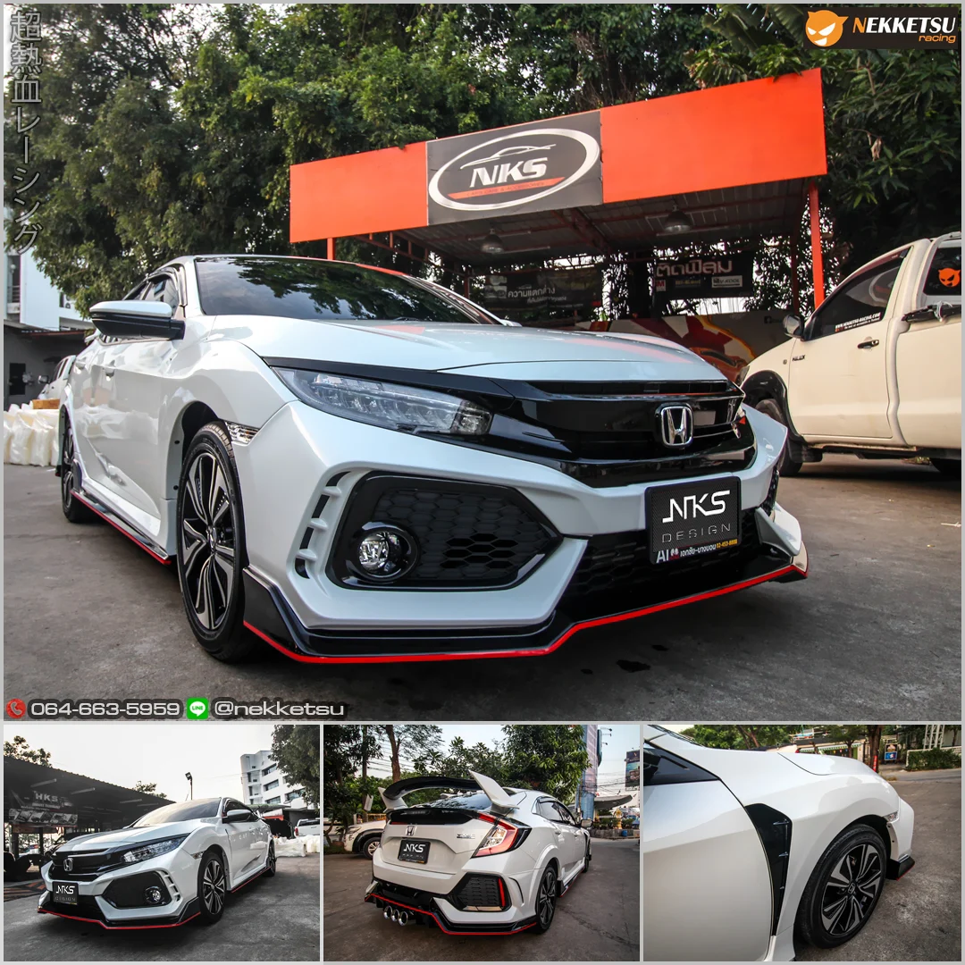 รูปชุดแต่ง ชุดแต่ง Honda Civic FK 16 21 Type R FK8 ภาพที่ 2