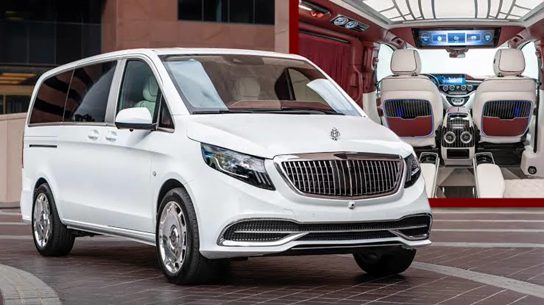 รูปชุดแต่ง ชุดแต่ง Mercedes-Benz V Class Vitto W639 2012 2015 เป็นปี 2023 Maybach ภาพที่ 8