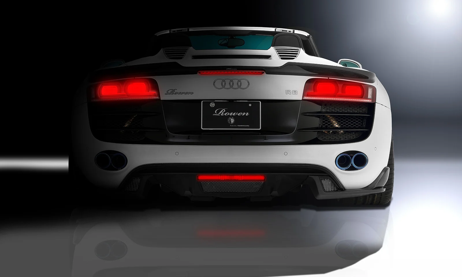 ชุดแต่ง Audi R8 Spyder 5.2(V10) 42BUJF 2010.10~2013.03 Rowen Japan ภาพ 9
