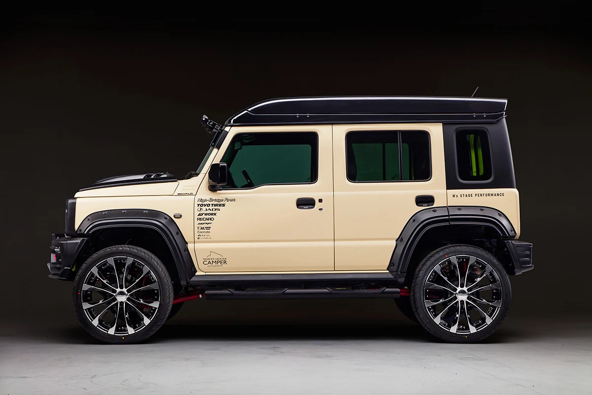 ชุดแต่ง SUZUKI JIMNY NOMADE WALD Japan สปอร์ตไลน์ แบล็กไบซัน เอดิชัน ภาพ 27