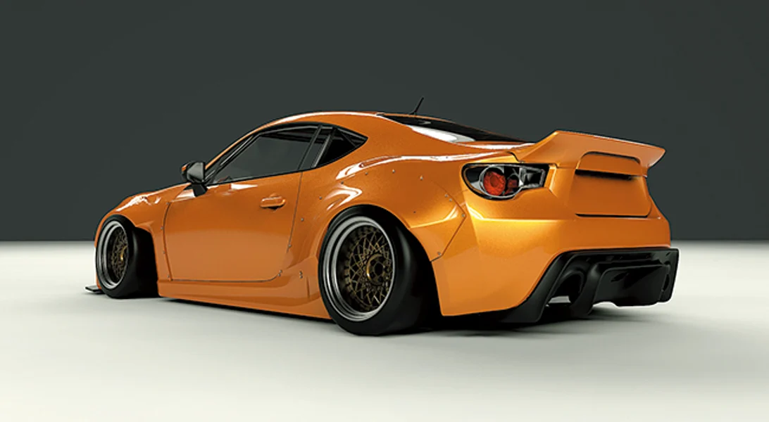 รูปชุดแต่ง ชุดแต่ง Subaru BRZ ZC6 2012 2020 PANDEM RocketBunny V2 ภาพที่ 2