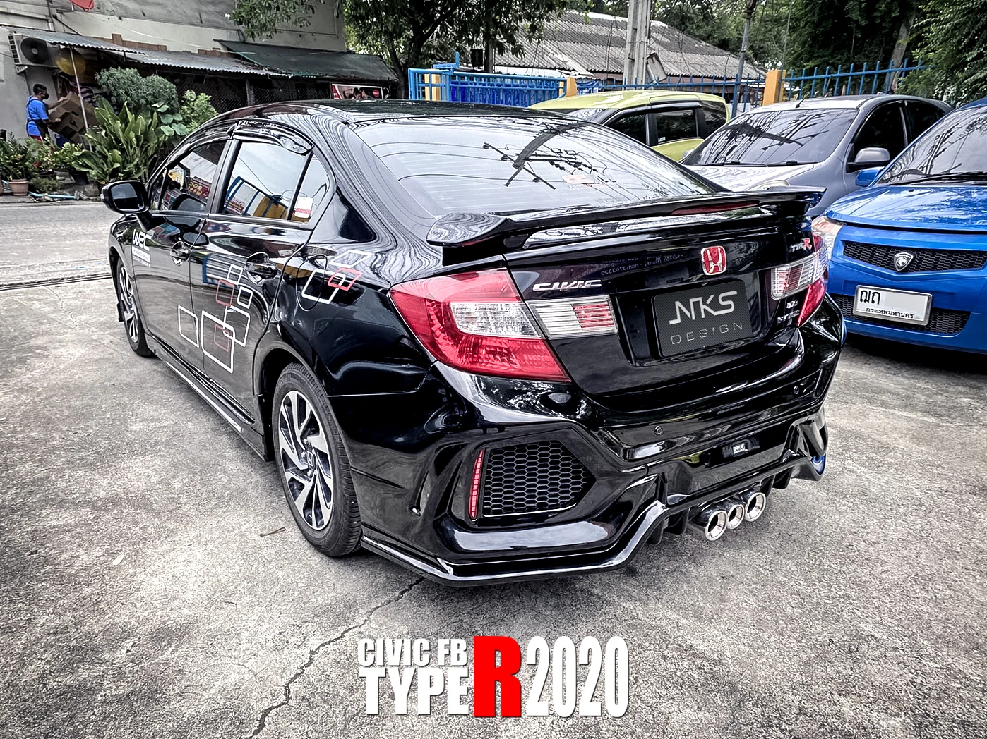 รูปชุดแต่ง ชุดแต่ง Honda Civic FB 12 15 Type R 2020 ภาพที่ 20