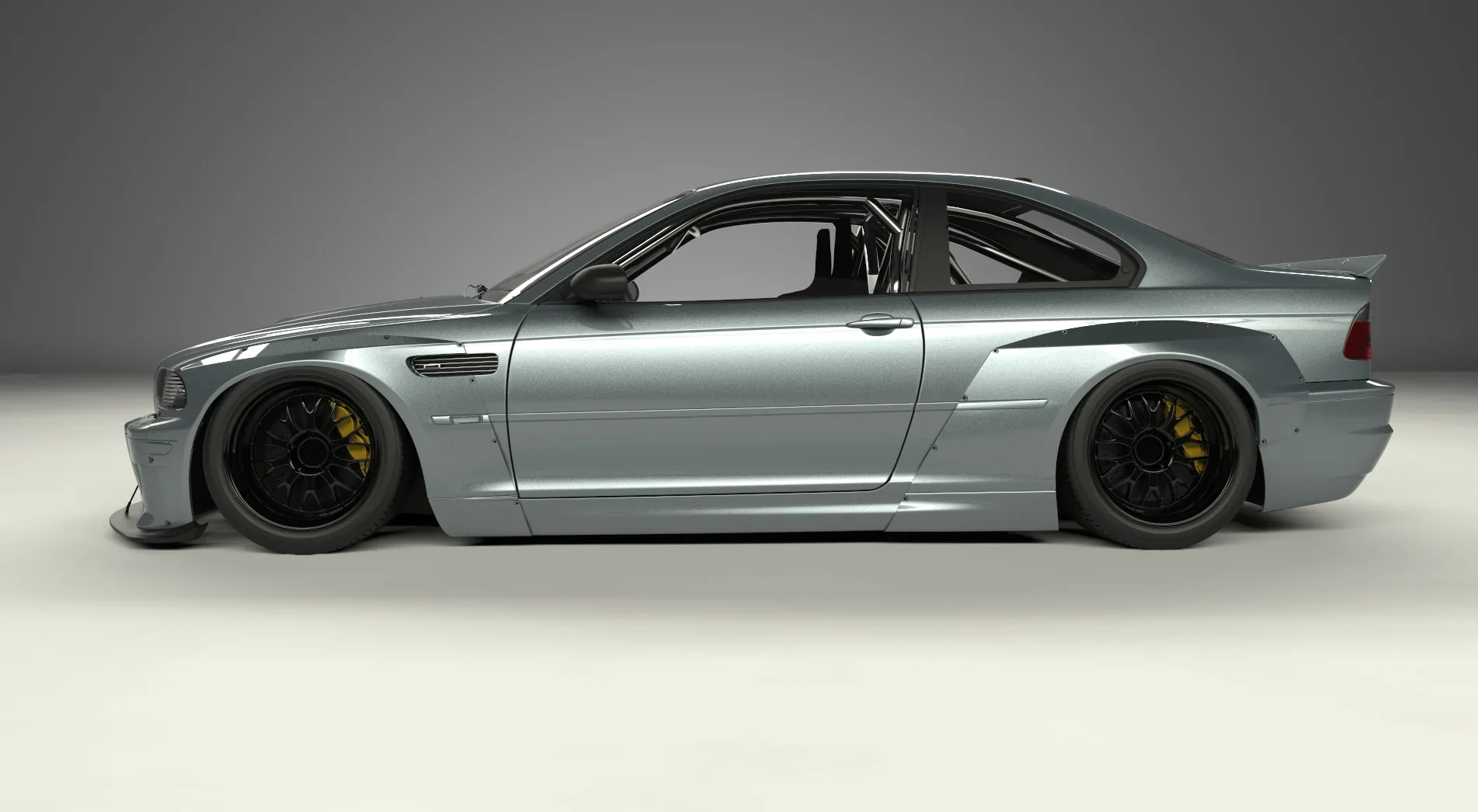 โป่งซุ้มล้อหลัง - 60mm (ชิ้นแยก) - V1.0 BMW E46 M3 Pandem ภาพสินค้าที่เลือก