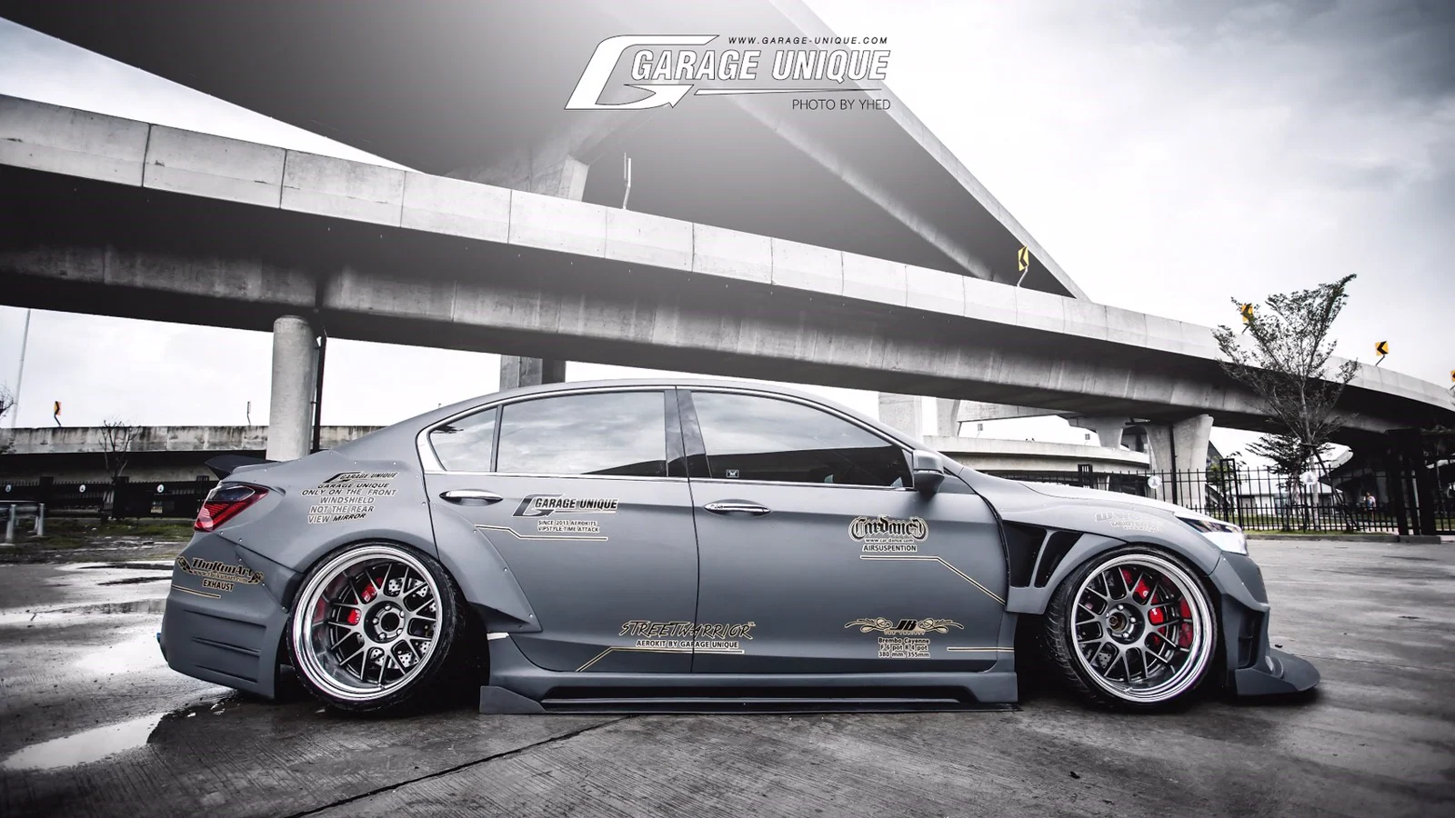 รูปชุดแต่ง ชุดแต่ง Honda Accord G9 2014 2019 Wide Body ภาพที่ 8
