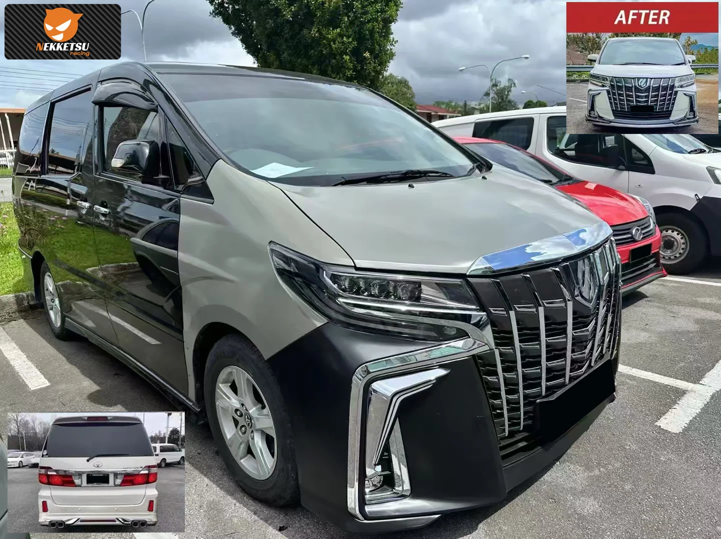 รูปชุดแต่ง ชุดแต่ง Toyota Alphard AH10 2002 2008 หน้า Alphard 30 ภาพที่ 12