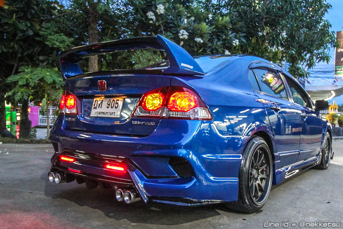 รูปชุดแต่ง ชุดแต่ง Honda Civic FD 06 11 Type X ธรรมดา ภาพที่ 13