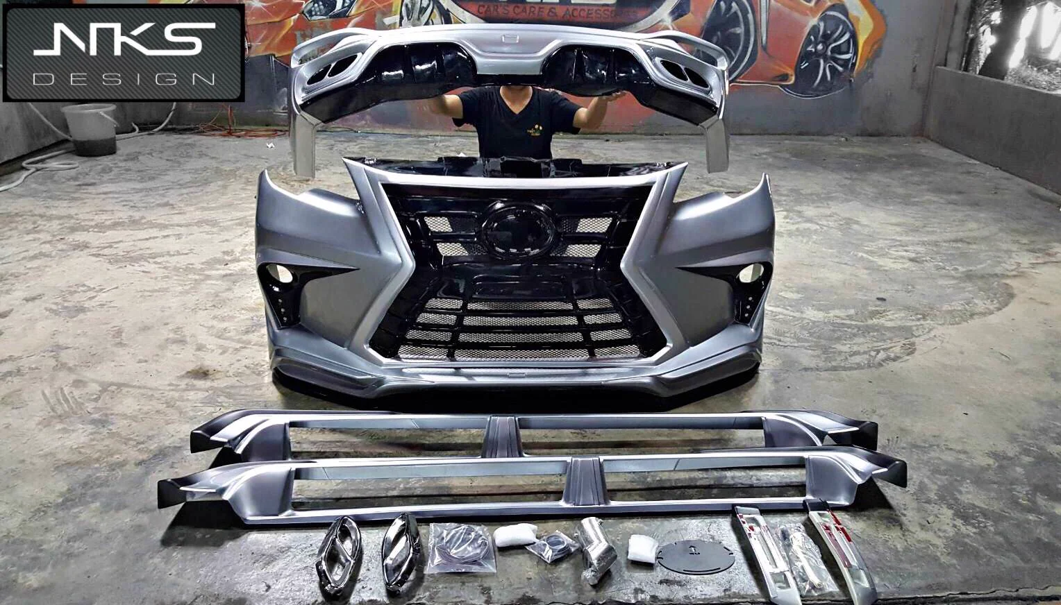 รูปชุดแต่ง ชุดแต่ง Toyota Fortuner 2015 2019 NKS V.1 ภาพที่ 12