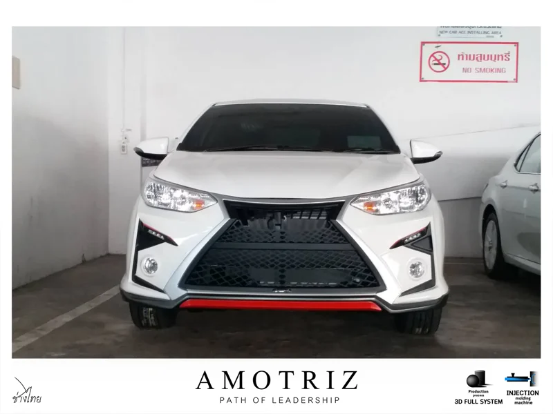 ชุดแต่งกันชนหน้า โตโยต้า YARIS ATIV 4ประตู และ 5ประตู bodykits - TOYOTA ชุดแต่งกันชนหน้า โตโยต้า YARIS ATIV 4ประตู และ 5ประตู bodykits ชุดแต่งรถ ภาพ 12