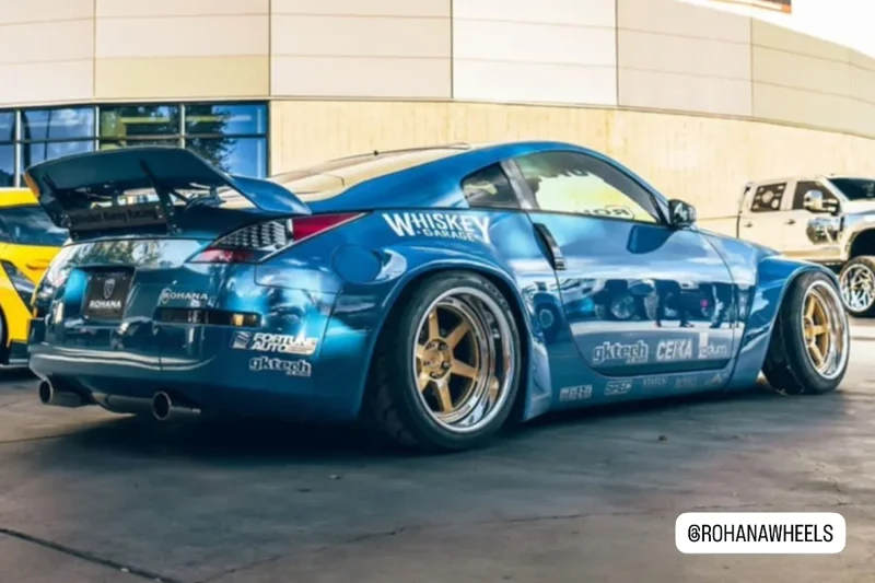 โป่งซุ้มล้อหลัง 95mm (ชิ้นแยก) - V2.0 NISSAN 350Z [Z33] Pandem ภาพสินค้าที่เลือก