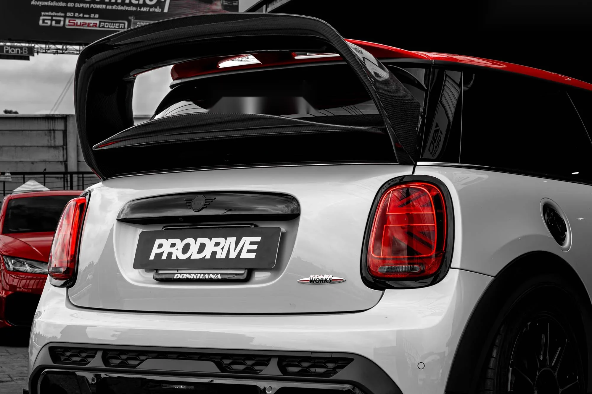ชุดแต่ง MINI HATCHBACK 3 DOOR Mini Cooper-S F56 x DuelL คาร์บอน Rally Wing Prodrive Shop ภาพ 7