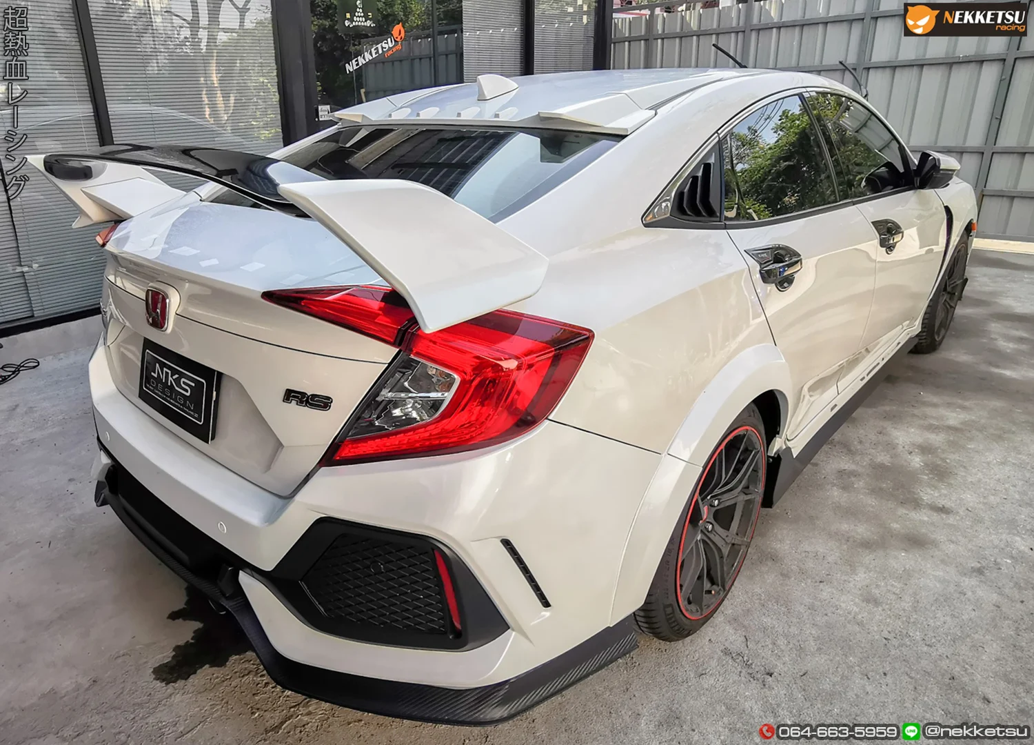 รูปชุดแต่ง ชุดแต่ง Honda Civic FC 16 21 Type R HK Full ภาพที่ 4