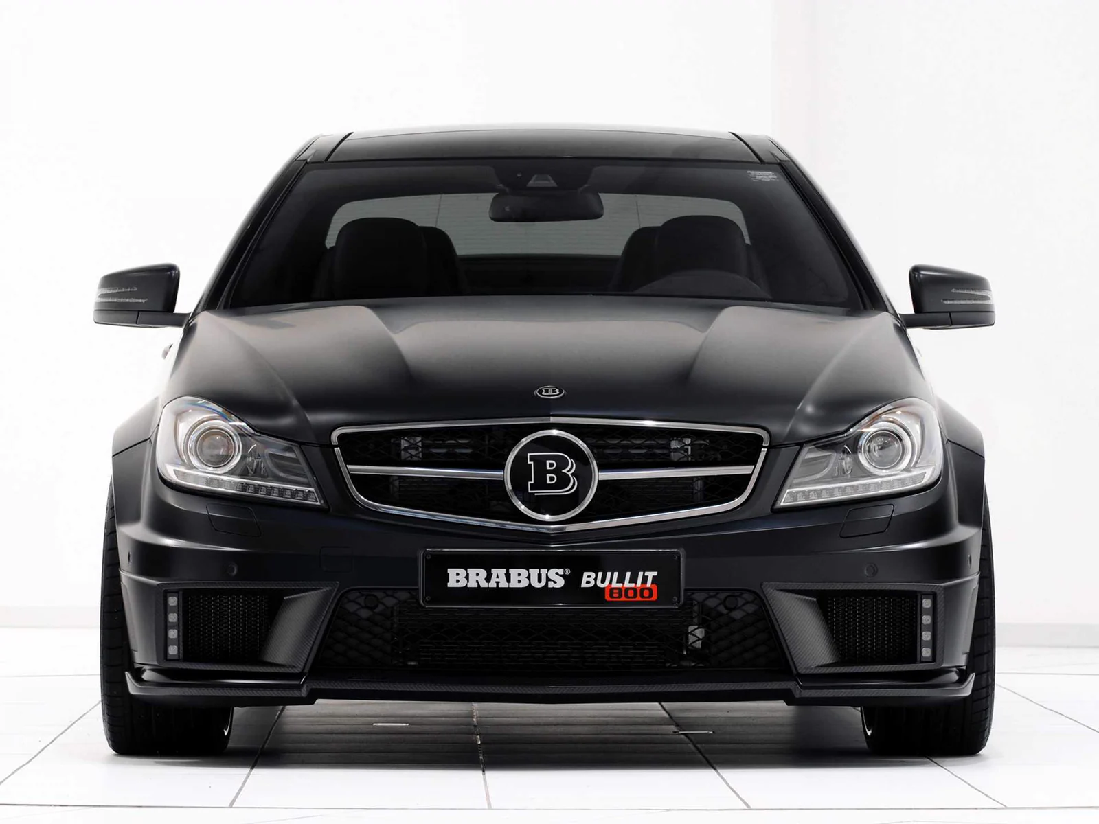 ชุดแต่ง Mercedes-Benz C Class W204 2010 2014 Brabus B800 facelift