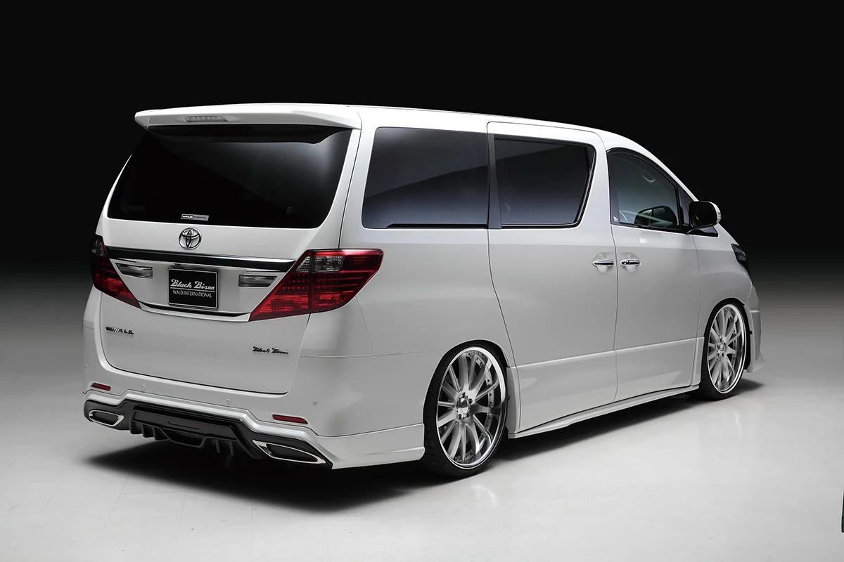 ชุดแต่ง TOYOTA ALPHARD WALD Japan สปอร์ตไลน์ แบล็กไบซัน เอดิชัน COMBINATION KIT ภาพ 10