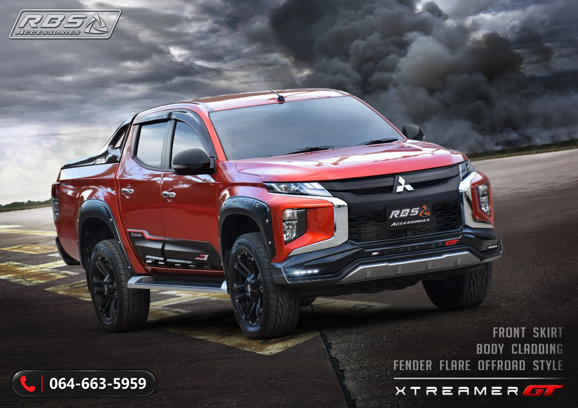ชุดแต่ง MITSUBISHI TRITON 2019 4x4 RBS ภาพ 6