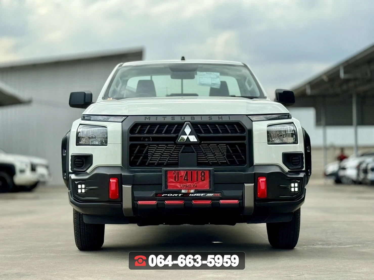 ชุดแต่ง MITSUBISHI Triton 2023 รุ่น Single Cab RiderM ภาพ 1