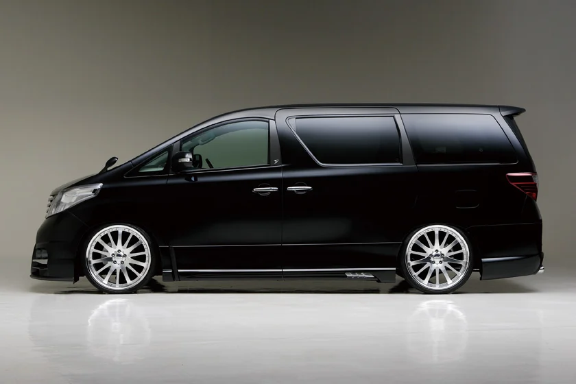 ชุดแต่ง TOYOTA ALPHARD WALD Japan สปอร์ตไลน์ แบล็กไบซัน เอดิชัน ภาพ 9