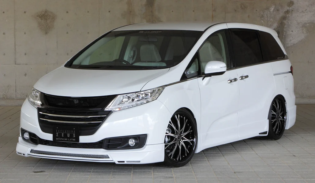 รูปชุดแต่ง ชุดแต่ง Honda Odyssey 2013 2017 MZ Speed V1 ภาพที่ 16