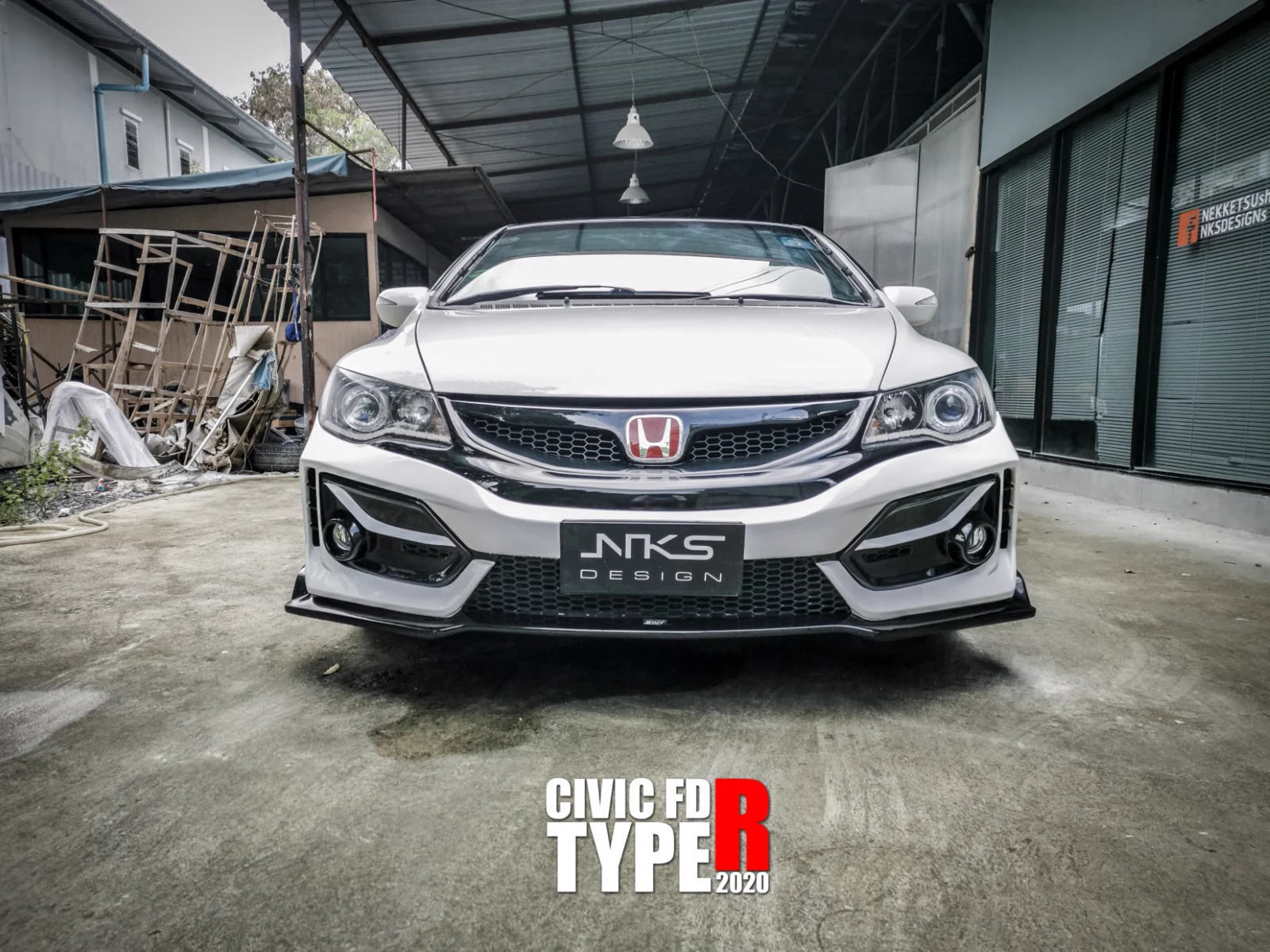 รูปชุดแต่ง ชุดแต่ง Honda Civic FD 06 11 Type R 2020 ภาพที่ 15