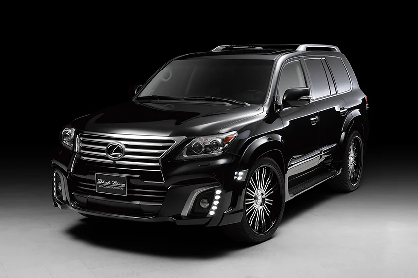 ชุดแต่ง LEXUS LX570 WALD Japan สปอร์ตไลน์ แบล็กไบซัน เอดิชัน ภาพ 11
