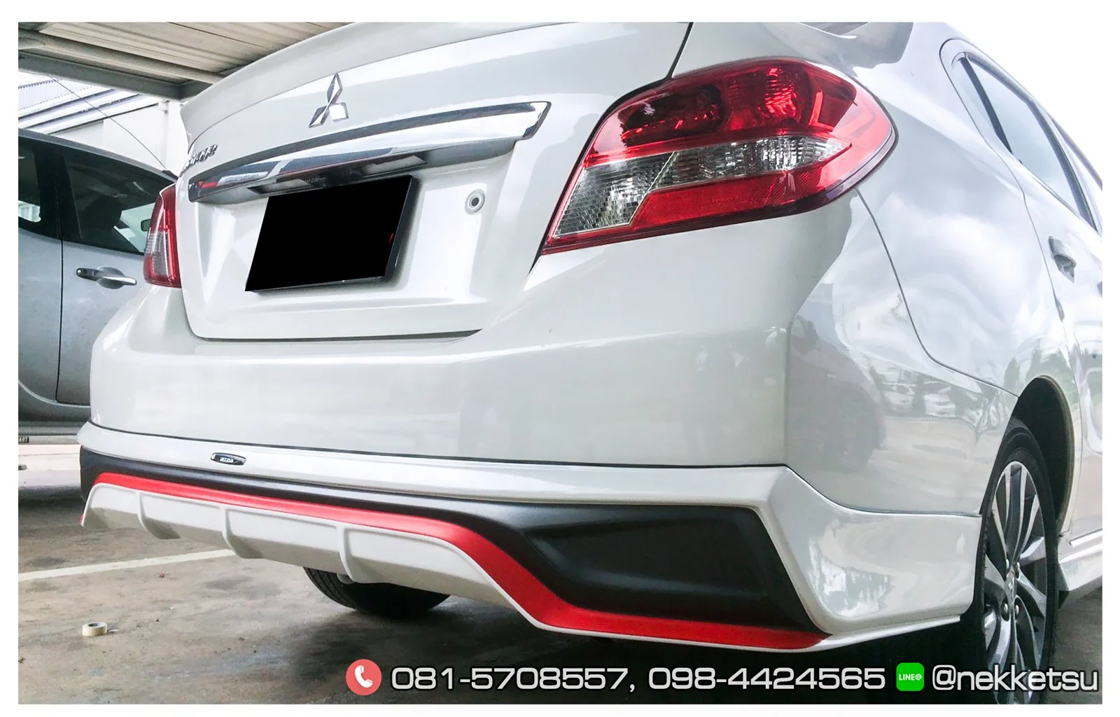รูปชุดแต่ง ชุดแต่ง Mitsubishi Attrage AMT 2017 ภาพที่ 2