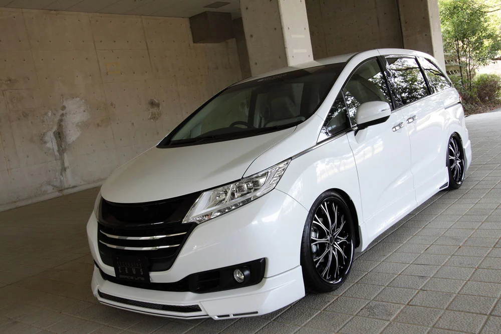 รูปชุดแต่ง ชุดแต่ง Honda Odyssey 2013 2017 MZ Speed V1 ภาพที่ 4