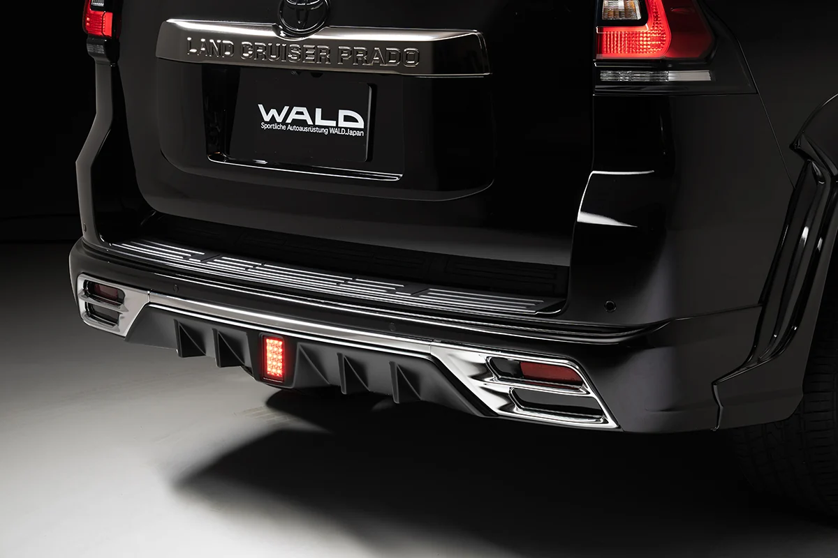 ชุดแต่ง TOYOTA LAND CRUISER PRADO WALD Japan สปอร์ตไลน์ แบล็กไบซัน เอดิชัน ภาพ 8