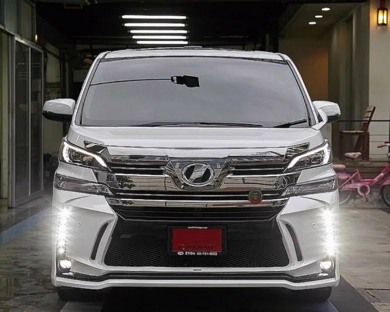รูปชุดแต่ง ชุดแต่ง Toyota Vellfire30 2015 2017 Glanzen ภาพที่ 2