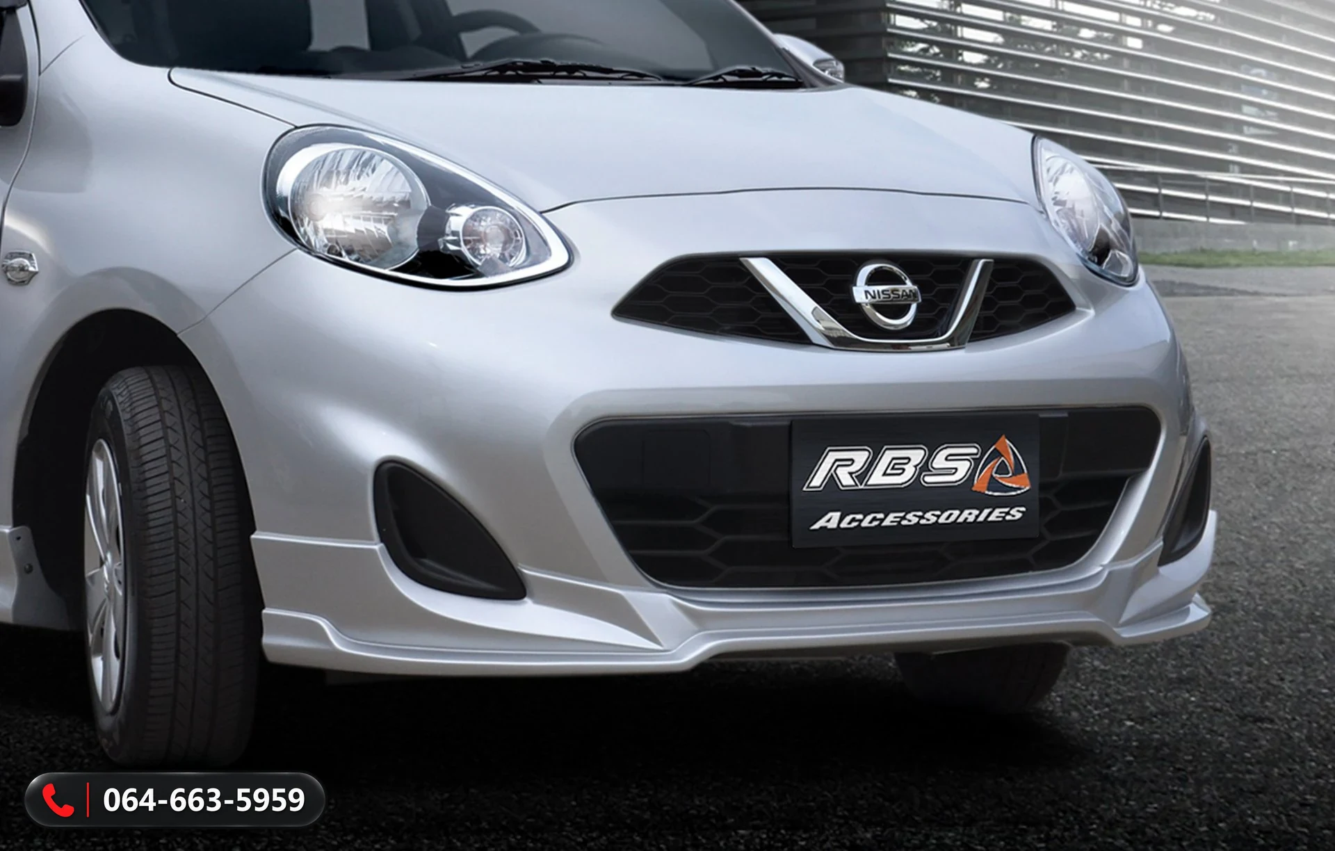 ชุดแต่ง NISSAN MARCH 2013 RBS ภาพ 7