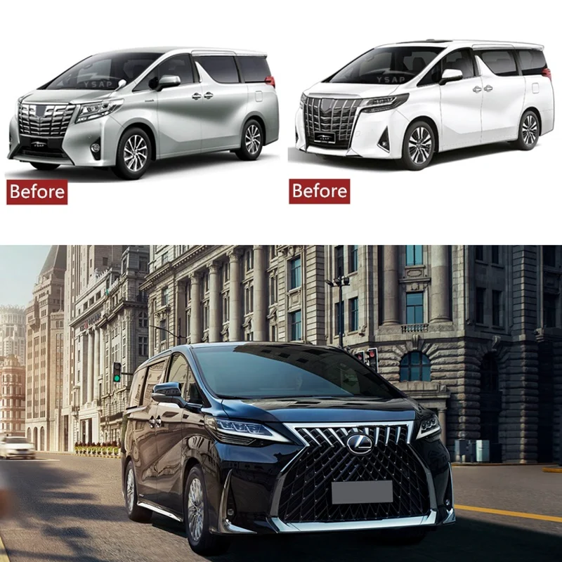 รูปชุดแต่ง ชุดแต่ง TOYOTA Vellfire30 2018 2022 Lexus LM ภาพที่ 6