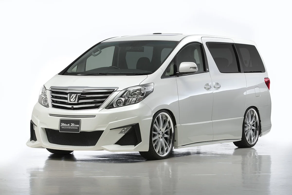 ชุดแต่ง TOYOTA ALPHARD WALD Japan สปอร์ตไลน์ แบล็กไบซัน เอดิชัน COMBINATION KIT ภาพ 3