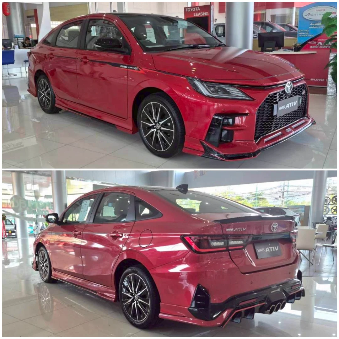 รูปชุดแต่ง ชุดแต่ง Toyota Yaris Ativ 24 26 GR Sport 2025 ภาพที่ 11