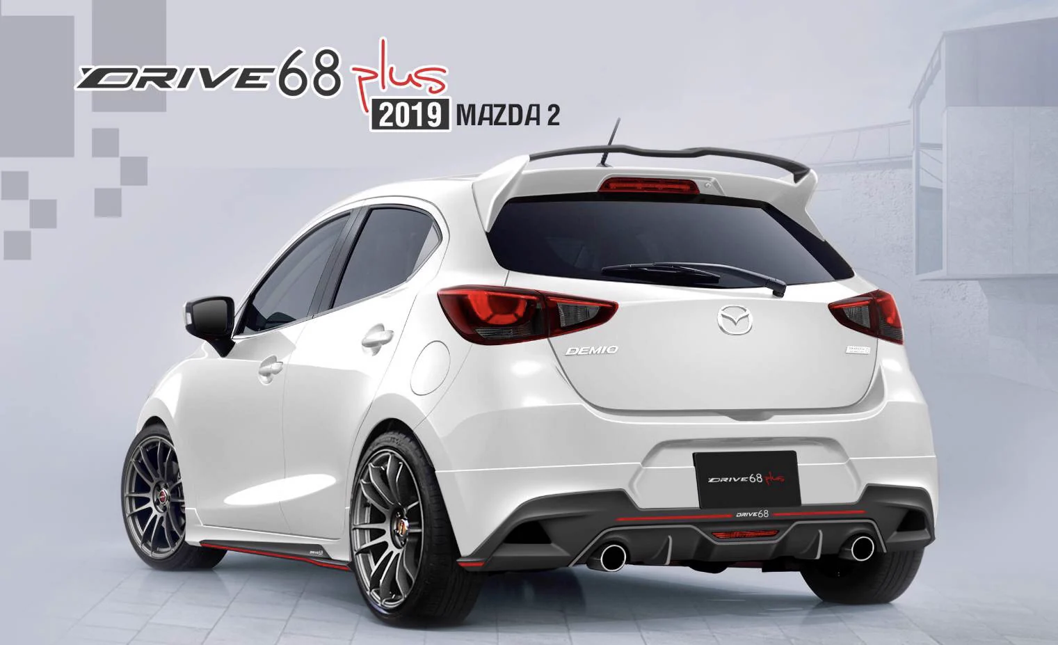 ชุดแต่ง Mazda Mazda2 2015 2018 skyactiv Drive 68 plus