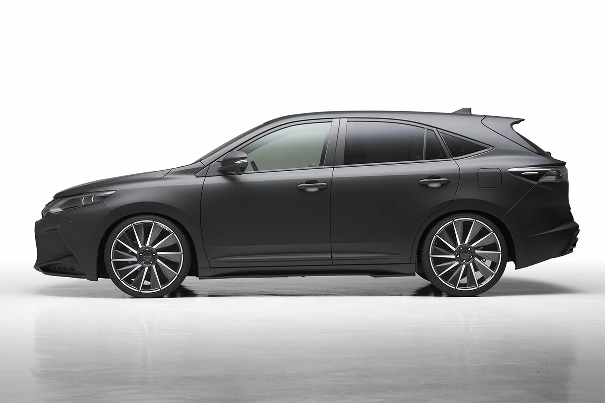 ชุดแต่ง TOYOTA HARRIER WALD Japan สปอร์ตไลน์ แบล็กไบซัน เอดิชัน ภาพ 9