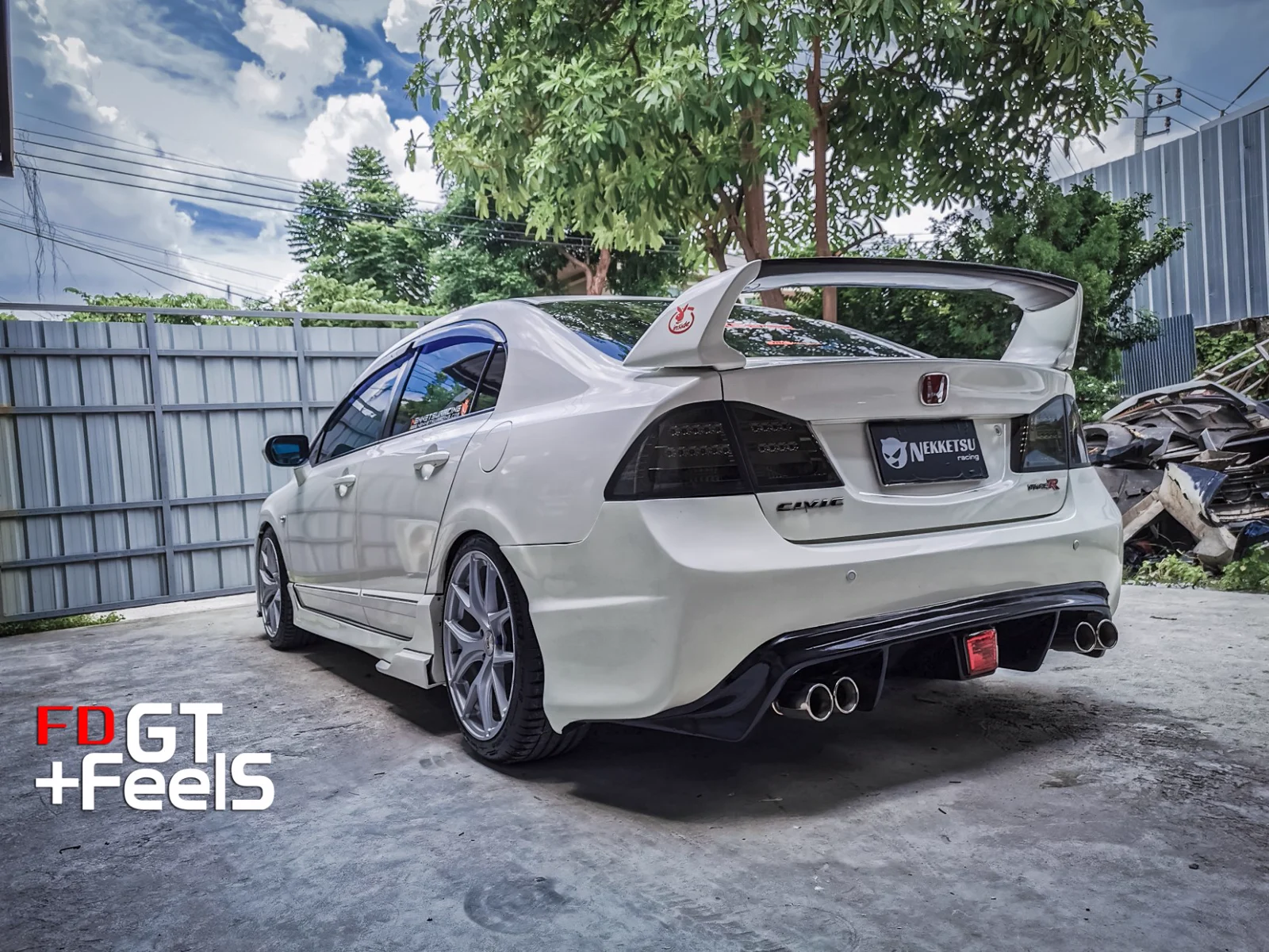 รูปชุดแต่ง ชุดแต่ง Honda Civic FD 06 11 GT ภาพที่ 12