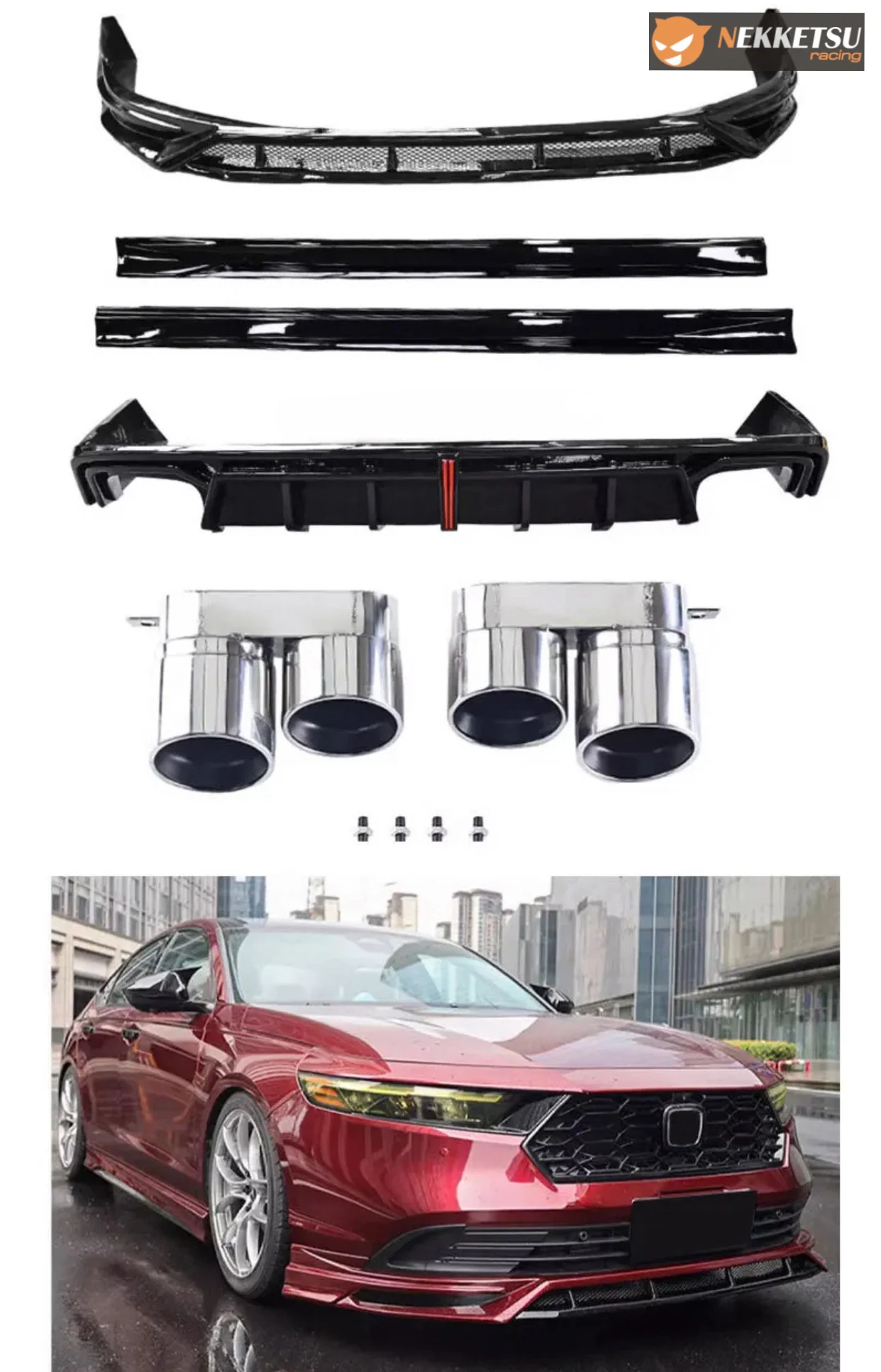 รูปชุดแต่ง ชุดแต่ง Honda Accord G11 2024 2026 SP1 ภาพที่ 2