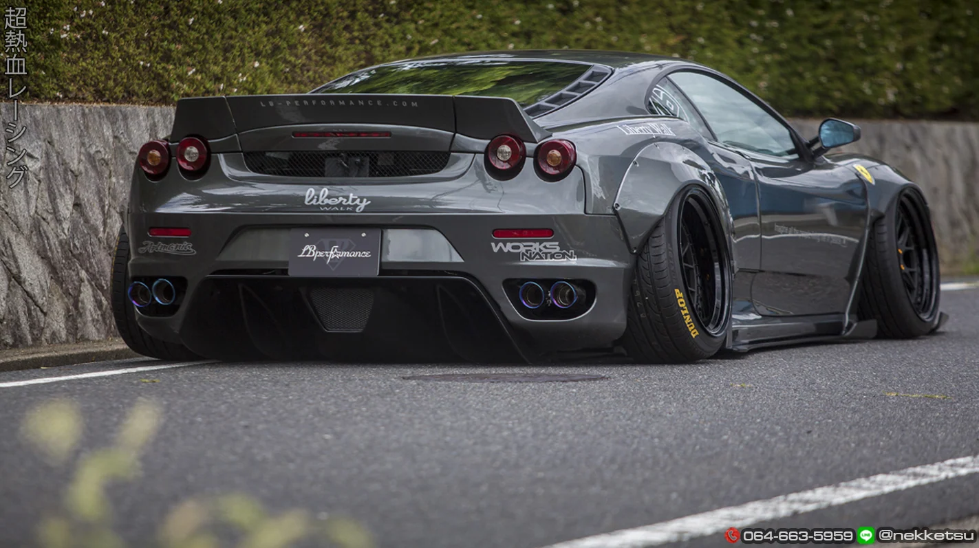 รูปชุดแต่ง ชุดแต่ง Ferrari F430 LB WORK ภาพที่ 7